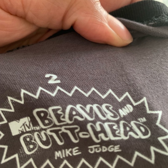 TORRID PLUS SIZE BEAVIS AND BUTTHEAD GRAPHIC MUSCLE TEE SHIRT - Picture 7 of 8